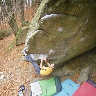 Stráník brothers, autumn boulders in Poland